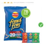 Walkers French Fries Variety Multipack Crisps Snacks 20 X 18g