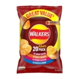 Walkers Meaty Variety Multipack Crisps 20 X 25g