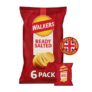 Walkers Ready Salted Multipack Crisps 6x25g