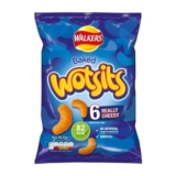 Walkers Wotsits Really Cheesy Multipack Snacks Crisps 6 X 16.5g
