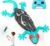 Wall Crawler Gecko, Remote Control Charging Gecko, 360 Rotation Lizard Remote Control Toy, Birthday Suitable for Boys and Girls, Boys Toys Age 4 (Blue)