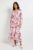 Wallis Floral Print Button Midi Dress