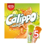 Walls Calippo Ice Lollies Orange & Lemon-Lime 5 X 80 Ml