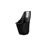 Ward 55L Plastic Wheelbarrow – Grey/Green