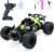 Warmiehomy Remote Control Cars, 1:18 Scale RC Monster Truck Toy, High Speed 15KM/H RC Cars with Light for Adult & Kids Age 6, 2.4GHz Radio Controlled 4WD Off-Road Car for Birthday
