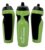Water Bottle Green / Black