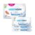 WaterWipes Sensitive Newborn & Baby Wipes, 180 Count (3 Packs), 3-In-1 Cleans, Cares, Protects, 99.9% Water, Unscented