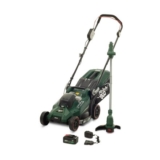 Webb Eco 20v33cm Lawnmower & Line Trimmer 4Ah Batt & Charger