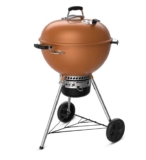 Weber Master-Touch GBS Burnt Orange/Ocean Blue/Smoke or Slate With Hinged Stainless Steel GBS Grates C-5755 Charcoal Grill 57cm