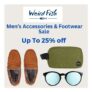 Weirdfish Sale – Upto 25% off on Mens Accessories