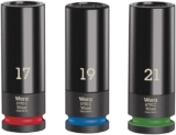 Wera Wheel Impaktor C Set 1 Socket set, 1/2 drive, 3 pieces, 05004595001