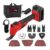 Werktough OS06 20V Cordless Oscillating Multi-Tool, 20000rpm, 26 Accessories, Red