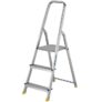 Werner 3 tread Aluminium High handrail Step Ladder (click and collect)