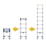 Werner Soft Close Telescopic Extension Ladder 2.6m 5 Year Warranty