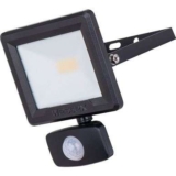 Wessex LED PIR Floodlight IP65 10W 1200lm 4000K Black (Free C&C)