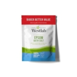 Westlab Epsom Salt 2kg Resealable Pouch, Unscented