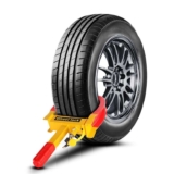 Wheel Lock Clamp Heavy Duty Anti-Theft Parking Boot – Red & Yellow (1 Pack)