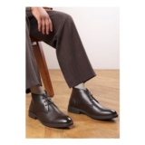 Wheres That from Blake Dark Brown Lace up Ankle Boots