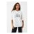 White Crew Neck Oversized T-Shirt
