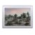 White Desert Landscape Gloss Wall Art 80 X 60cm