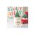 White KDMD Merry and Bright Bauble Cinnamon and Spice Candle