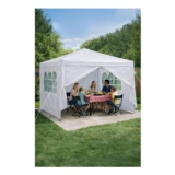 White Neo 3x3m Lightweight Waterproof Gazebo with Side Walls