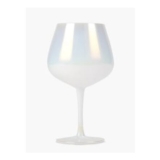 White Pearlescent Gin Glass – Set of 4