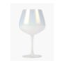 White Pearlescent Gin Glass – Set of 4