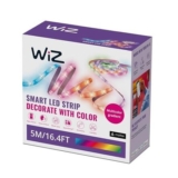 WiZ RGBIC LED Strip Light, 5m, Wi-Fi, Voice/App Control