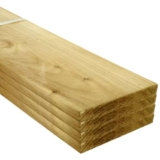 Wickes Treated Sawn Timber – 22 x 150 x 2400mm – Pack of 4 – Free C&C