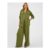 Wide Leg Beach Trousers Green