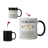 Wife Gifts from Husband,Funny Colour Changing Wife Coffee Mug