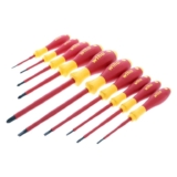 Wiha 32093 Slotted and Phillips Insulated Screwdriver Set, 1000 Volt, 10 Piece Usually dispatched within 3 to 7 months