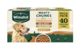 Winalot Meaty Chunks Mixed in Gravy Wet Dog Food 40x100g
