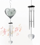 Wind Chimes Heart Shape, Gifts for Women Men Birthday Presents Friends Emotional Support
