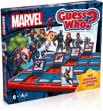 Winning Moves Marvel Guess Who Board Game, The Avengers, Guardians of the Galaxy and Wakanda forces including Hulk, Iron Man, Black Panther