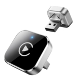 Wireless CarPlay & Android Auto Adapter USB-C Plug & Play