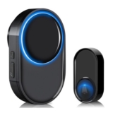 Wireless Doorbell Kit, 1300ft Range, 58 Chimes, 5 Volume Levels