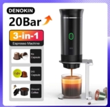 Wireless Electric Portable Espresso Coffee Machine for Car & Home Camping – DENOKIN Store