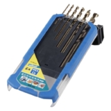 Wolfcraft Metal Drill Bit Set, HSS Co, Ground, 6 Pcs. I 7118000 I For drilling into extremely tough and hard materials