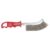 Wolfcraft Stainless Steel Hand Wire Brush With Plastic Handle