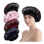 Womens Hair Bonnet, Soft Breathable Shower Cap for Braids