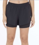 Womens New Balance Online only Woven 2-in-1 Running Shorts Size S