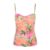 Womens Pink Sunset Tankini Top