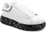 Womens Platform Trainers Ladies Lace Up Chunky Sole Casual Low Top Fashion Sneakers