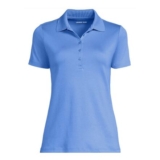 Womens Short Sleeve Supima Polo Shirt – Blue or Red (Limited Sizes)