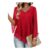 Womens v Neck Dressy Blouse