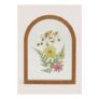 Wooden Flower Sign