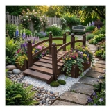 Wooden Planter Bridge