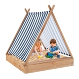 Wooden Sandbox 124 X 123cm Large Sand Box